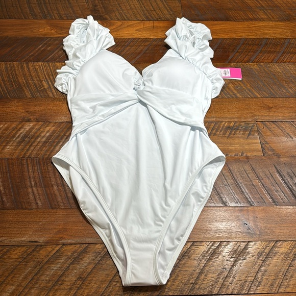 lilly pulitzer steviekate one piece SIZE 14 - Picture 4 of 10